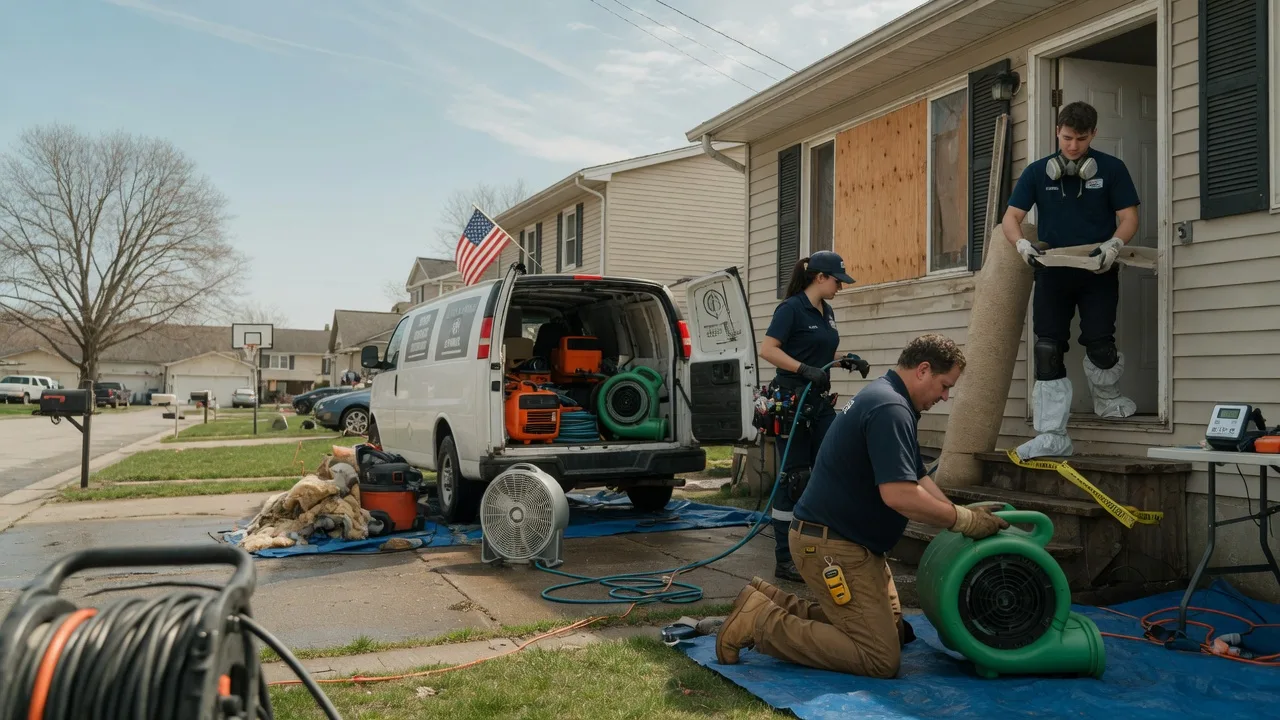 Water Damage Restoration in Hilltop, WV near me